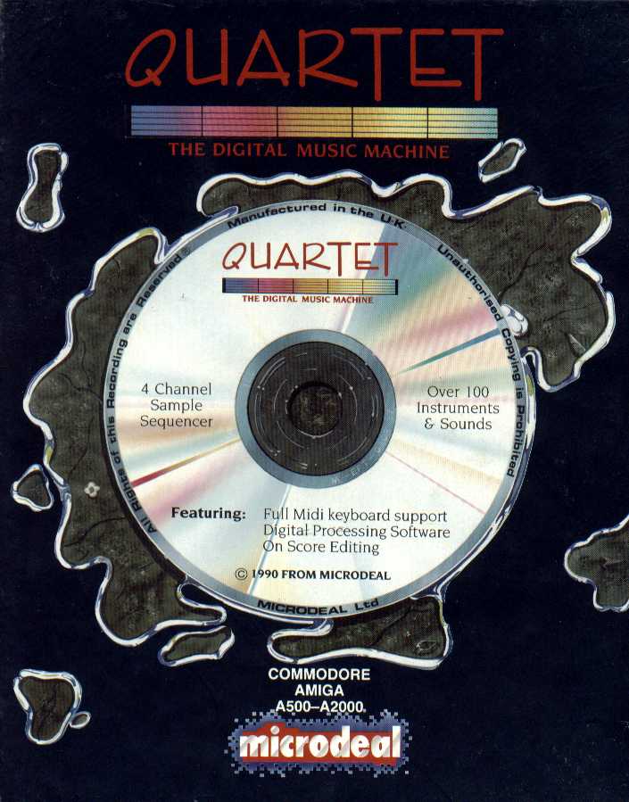 Quartet A Microdeal Software per Commodore Amiga testato e funzionante 